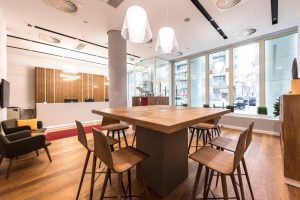Biuro do wynajęcia w Warszawie - dla firm - wygląd wnętrza